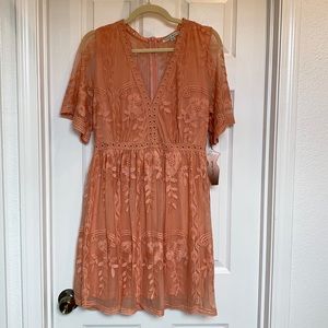 Haute Monde Dress Salmon